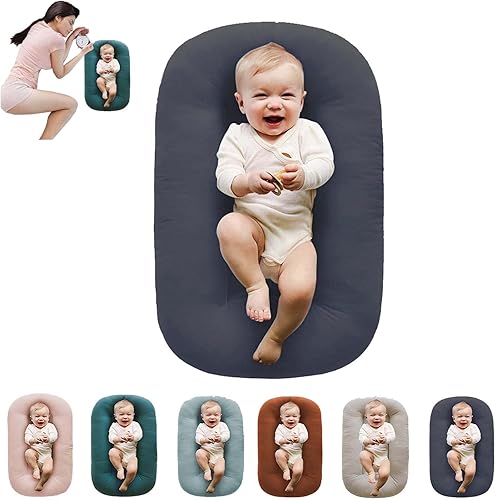 Tumbona para bebé, tumbona para recién nacido, almohada de tumbona para recién nacido, almohada para tumbona de bebé, almohada de bebé de 0 a 12