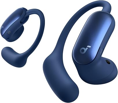 soundcore AeroFit 2 Pro by Anker, 2-in-1 Hybrid Earbuds with Awareness Mode and Focus Mode, Bluetooth 6.1, Hi-Res, LDAC, Spatial Audio, Al Clear Phone Calls, IP55, 34H Total Playtime