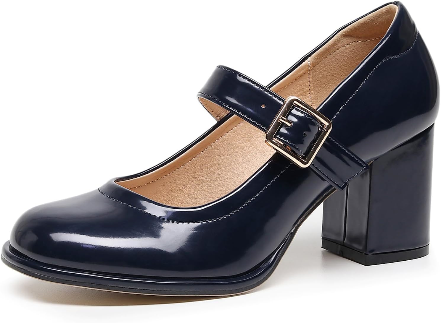 VenusCelia Women's Mary Jane Pump Heeled Shoe