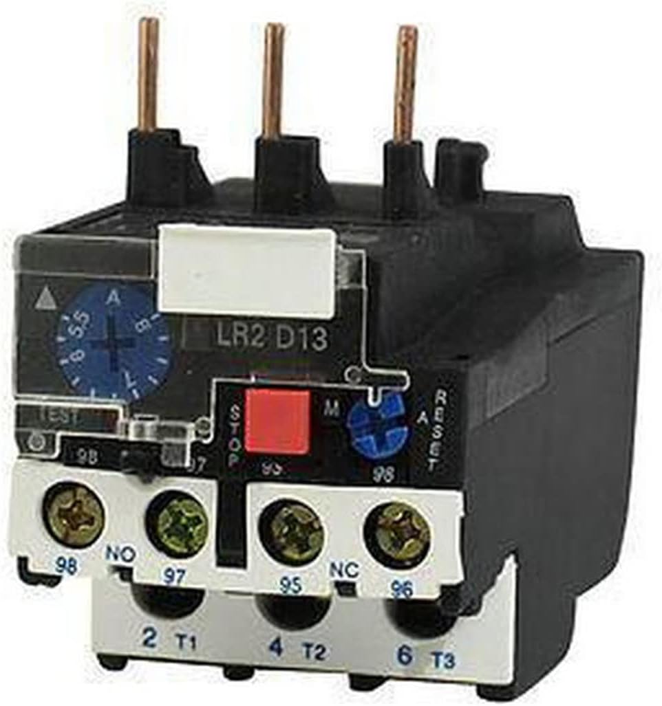 LR2 D13 8A 5.5-8A 3 Phase 1NO 1NC Motor Protection Thermal Overload Relay JR28-25