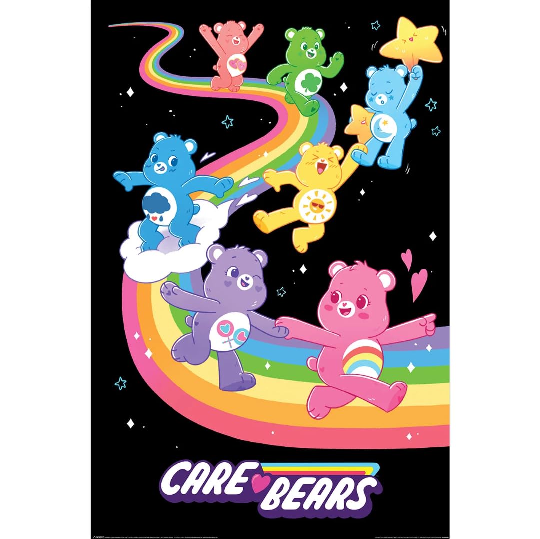 Pyramid Rainbow Colors Maxi Posters - Care Bears (We Love Rainbows)