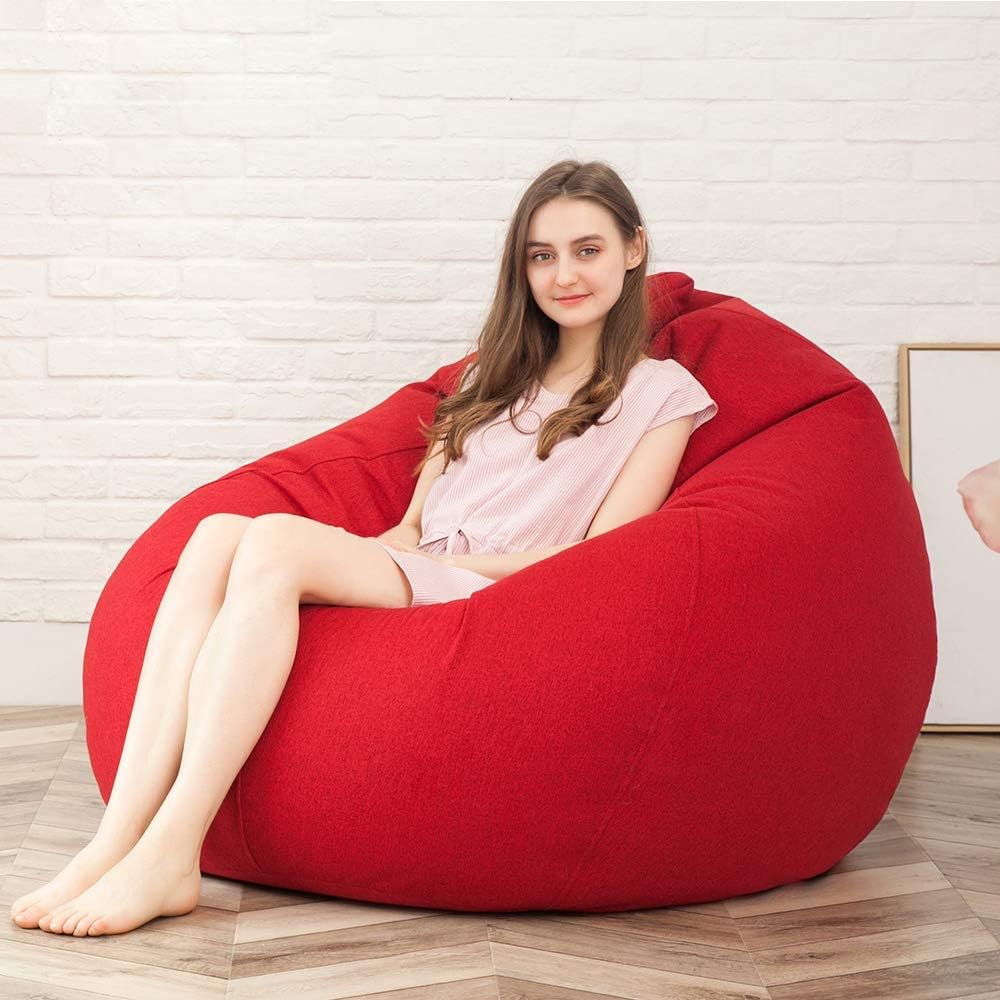 Amazoncom Binffeey Bean Bag Chair Amazoncom Binffeey Bean Bag Chair
