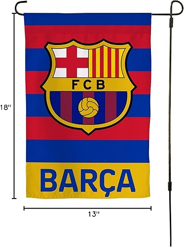 Miniatura 8 de Bandera de jardín del FC Barça Bandera de Fútbol Fútbol Fútbol 100% Poliéster (Bandera de jardín A)