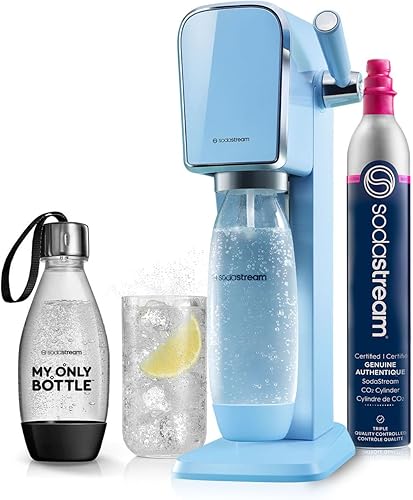 Miniatura 15 de SodaStream Art Paquete de Máquina para Hacer Agua con Gas en Negro, con Paquete de 3 CO2 y Botella Carbonatadora