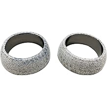 2 PCS MID Pipe Gasket Exhaust Muffler Replacement with HiSun UTV 800 500 400 700 Massimo Bennche