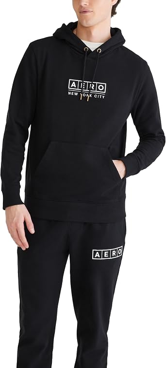 AEROPOSTALE Mens Aero Logo Fleece Jogger Pants