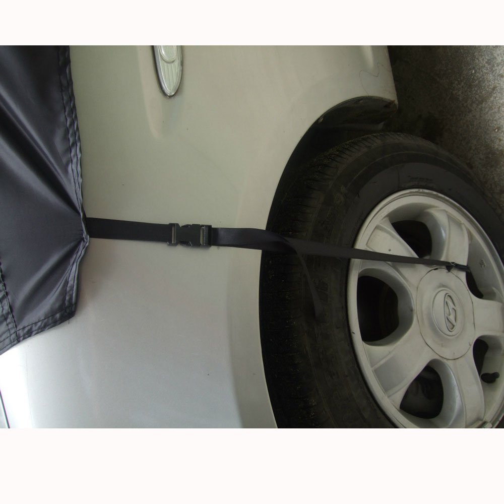 VIGORWORK Universal Car Covers Styling Outdoor Sunshade Heat Snow Protection Dustproof Anti UV Protection Covers Solar Protector Size — view 4