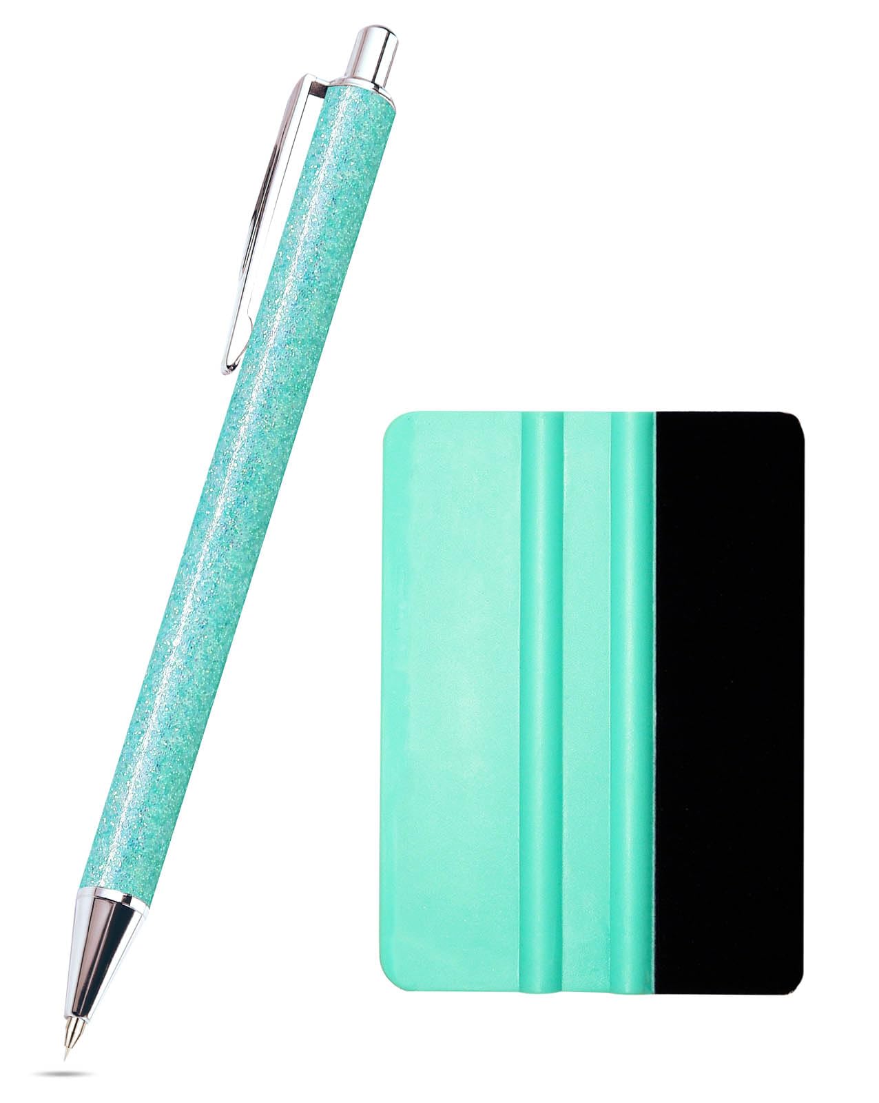 Craft Weeding Pen Tool Set, Essential Adhesive Vinyl Kits, Precision Pin Pen Tools for Cricut Air Silhouette Siser Oracal Accessories, Turquoise