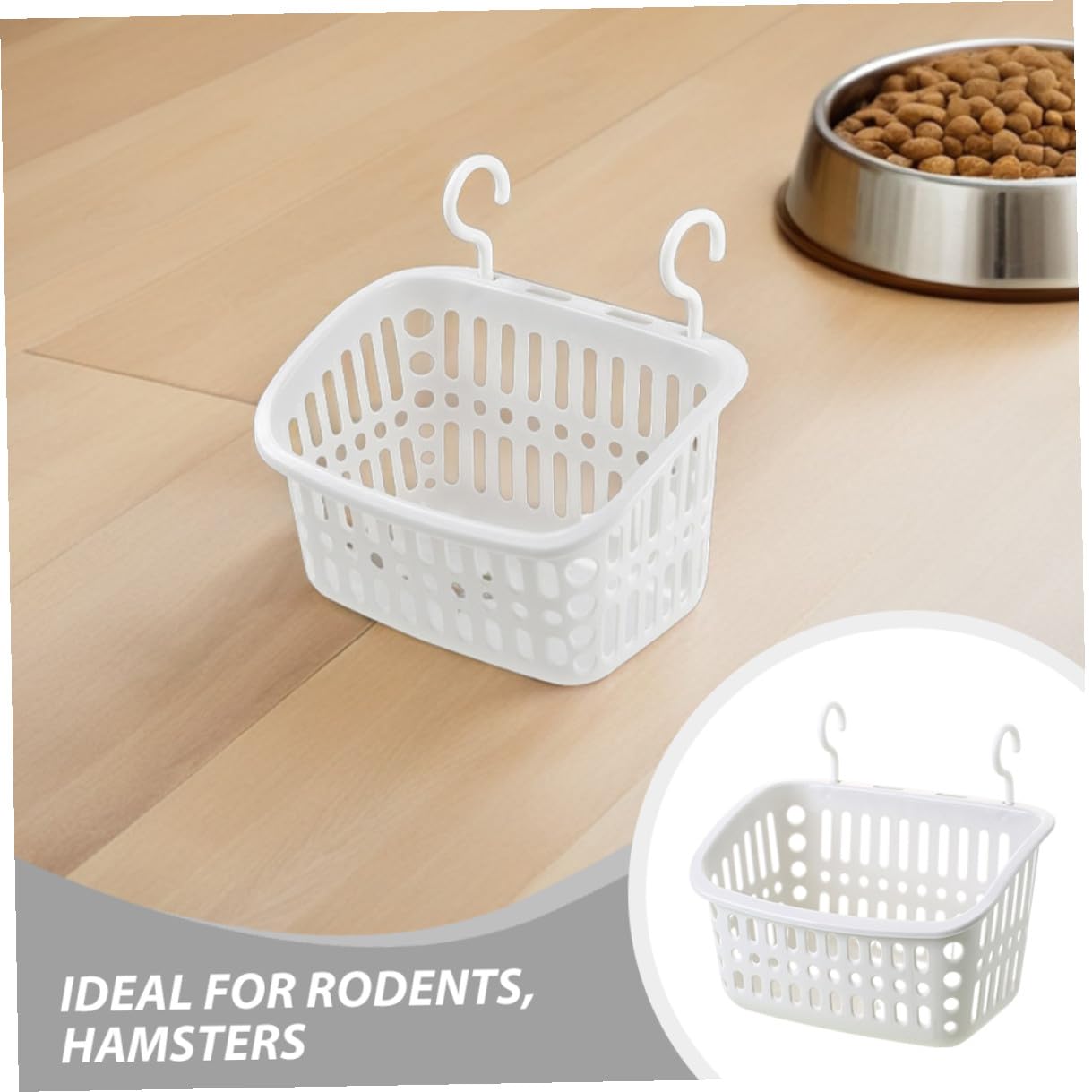 BETOOKY Cuccia Sospesa per Piccoli Animali 4 Pezzi Amaca e Cesto Appeso per Criceti Furetti e Pappagalli con Gancio Resistente e Facile da Pulire Accessori per Gabbia per Roditori e