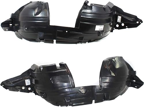 Para Nissan Sentra Splash GuardFender Liner 2007 08 09 10 11 2012 Par de lado del conductor y del pasajero Delantero SRSE-RSE-R Spec V Modelo