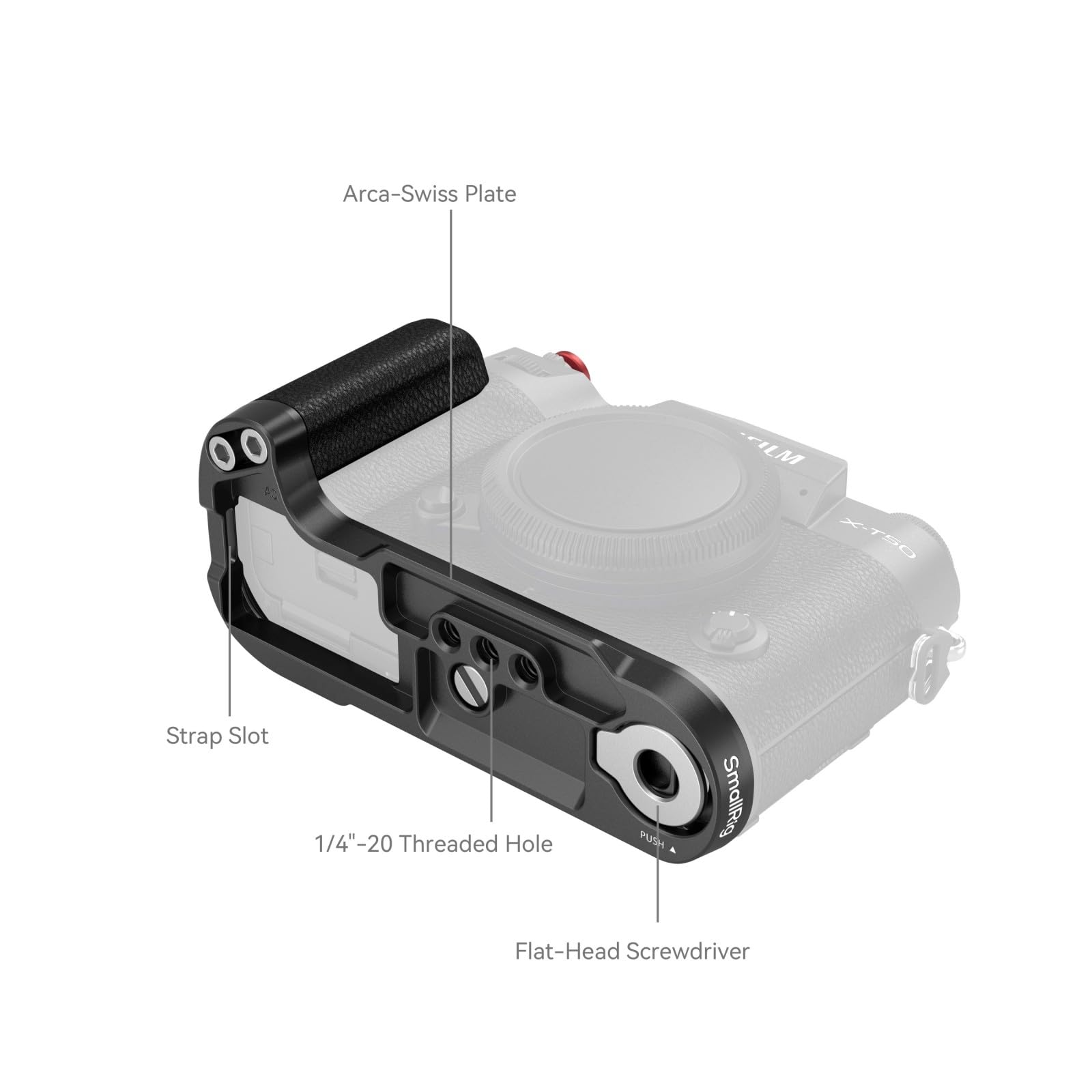 Amazon | SmallRig X-T50用 ハンドグリップ FUJIFILM対応 X-T50専用