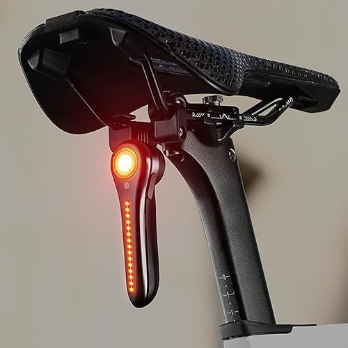 Miniatura 8 de Bicicletas Luz Trasera Detección de Freno Bicicleta Trasera LED Ciclismo Equitación Freno Trasero Linterna Trasera Bicicleta Luz
