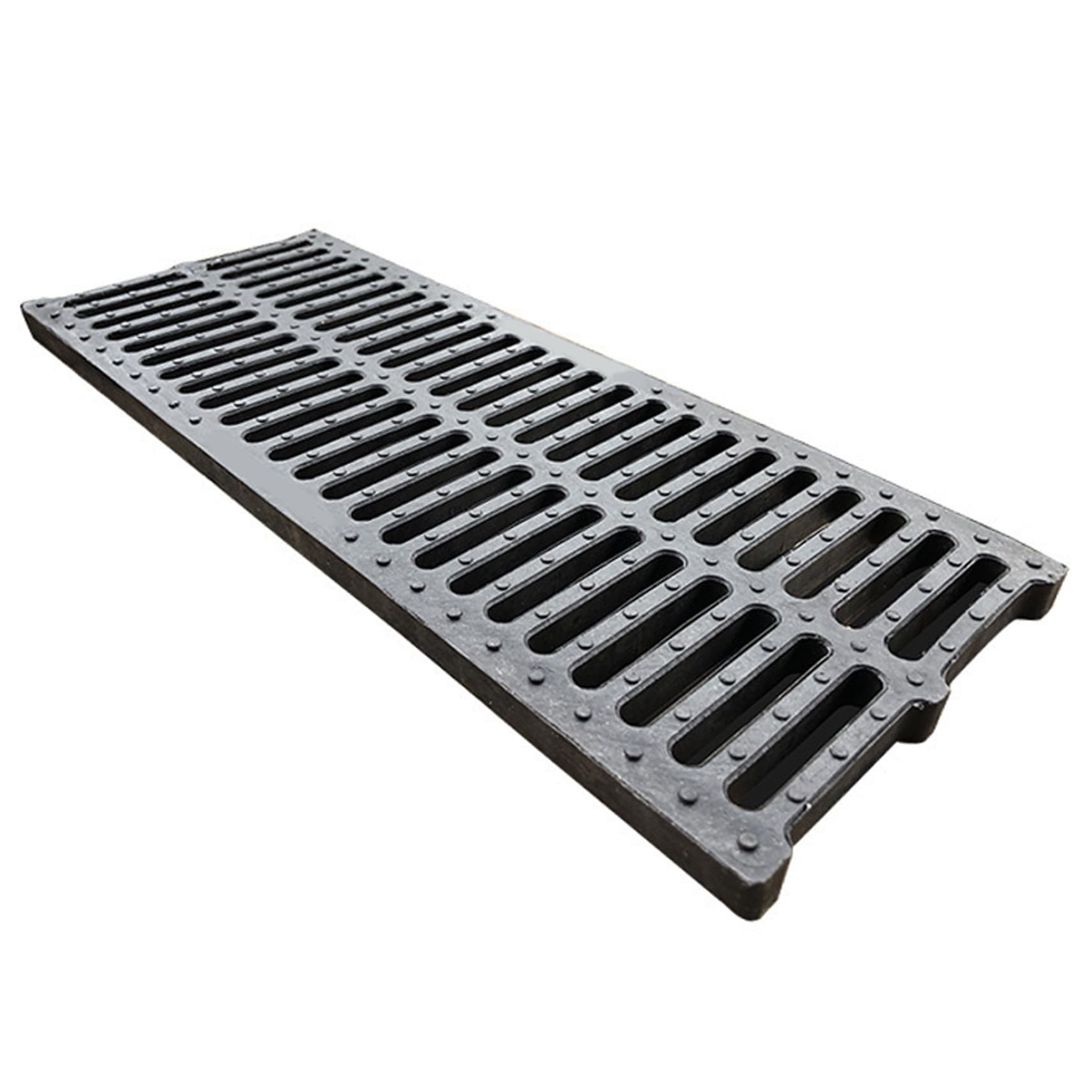Grille de drainage en polymère élevé crépine de tranchée antidérapante