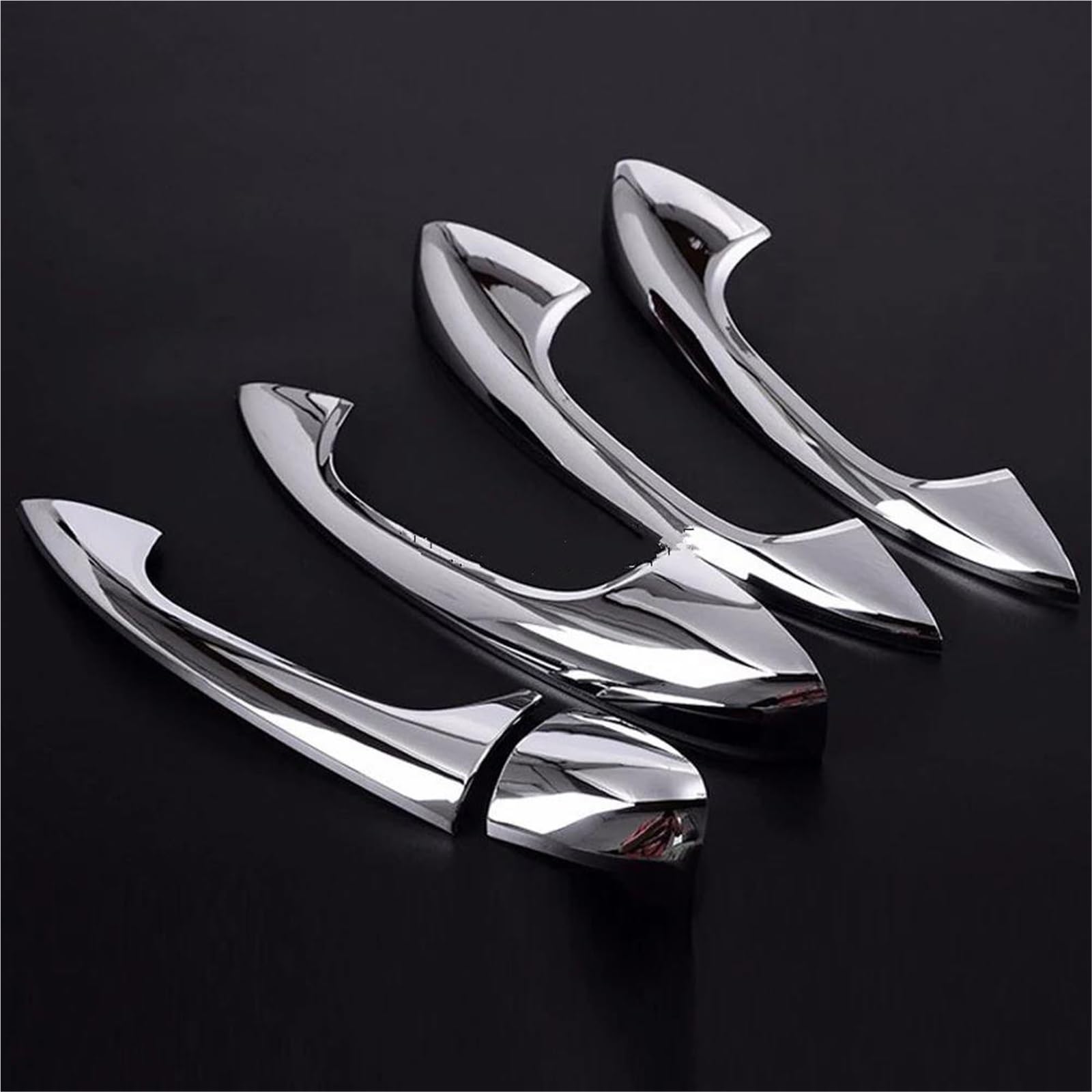 NOHEEU for Benz A B C E GLC CLA GLE GLS GLB Class W177 W247 W205 W213 X253 C118 W167 X167 Car Door Handle Cover Trim Frame(Style2)