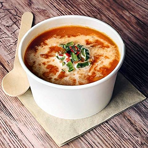 Vegware Compostable Soup Containers 12oz / 340ml Pack of 25 Cover