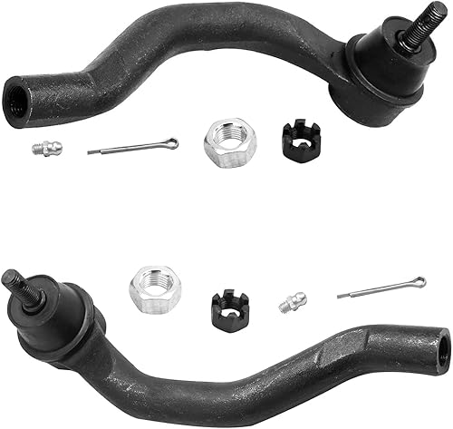 Miniatura 1256 de Detroit Axle - Kit de brazos de control de extremo delantero RWD para Dodge Ram 03-06 2500 3500, 2 brazos de control superior con rótula 2 varillas