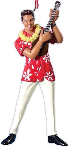 Adorno de camisa hawaiana Elvis Presley-Elvis