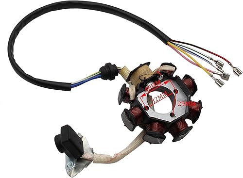 Miniatura 2 de Placa de estator magneto de 8 bobinas para CG 125cc 150cc 200cc 250cc ATV Quad Dune Buggy Dirt Pit Pro Trail Bike Go Kart