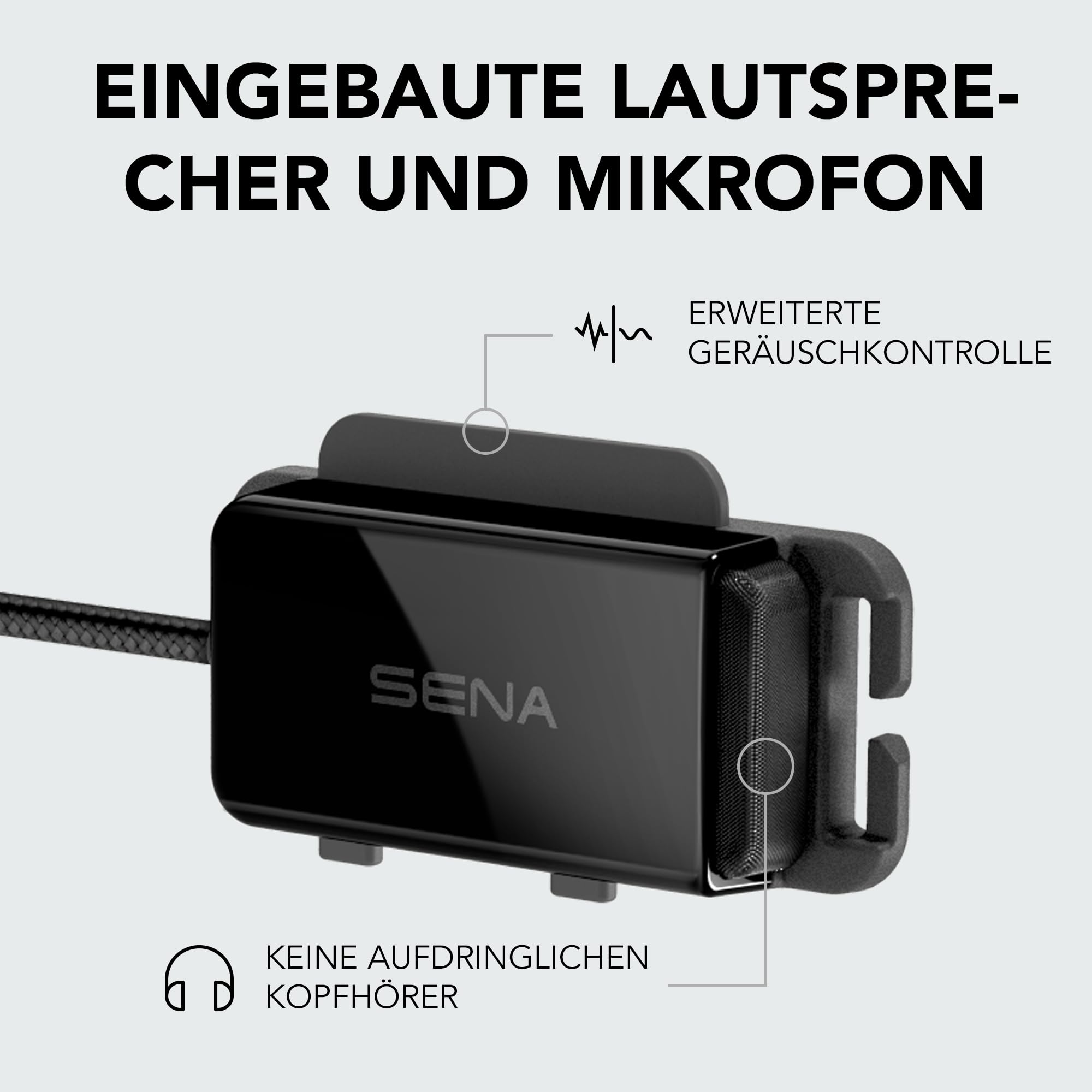 Sena pi, Universal Bluetooth Intercom Headset, passend für die meisten Rad- und Multisporthelme