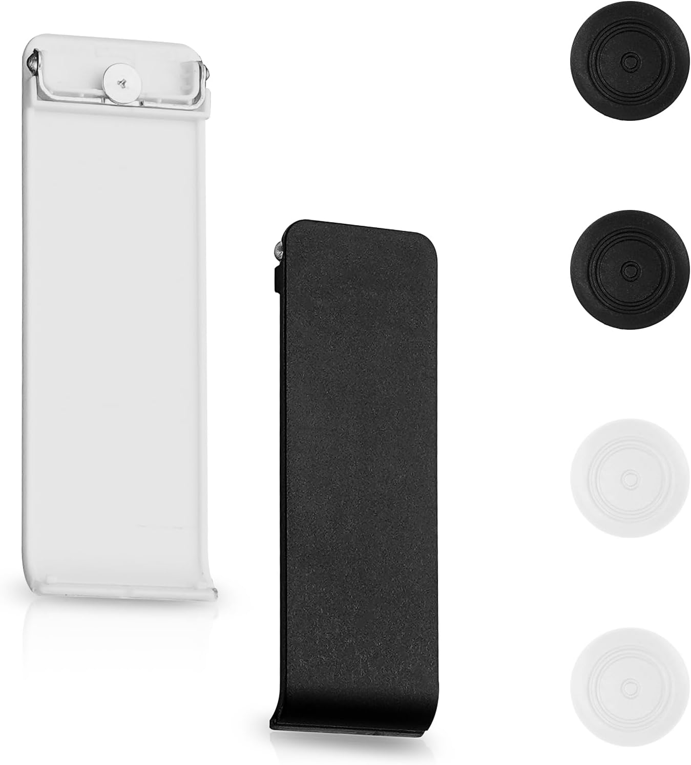 2 PCS Kickstand Stand for Nintendo Switch with 4 Pcs Thumb Grips, Back