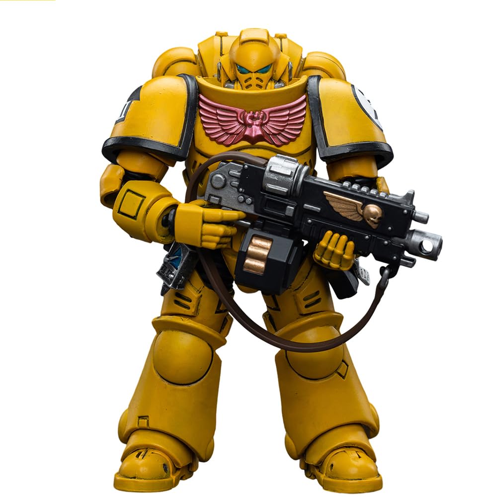 JOYTOYWarhammer 40,000 1/18 Action Figure Imperial Fists Intercessors Collection Model Birthday
