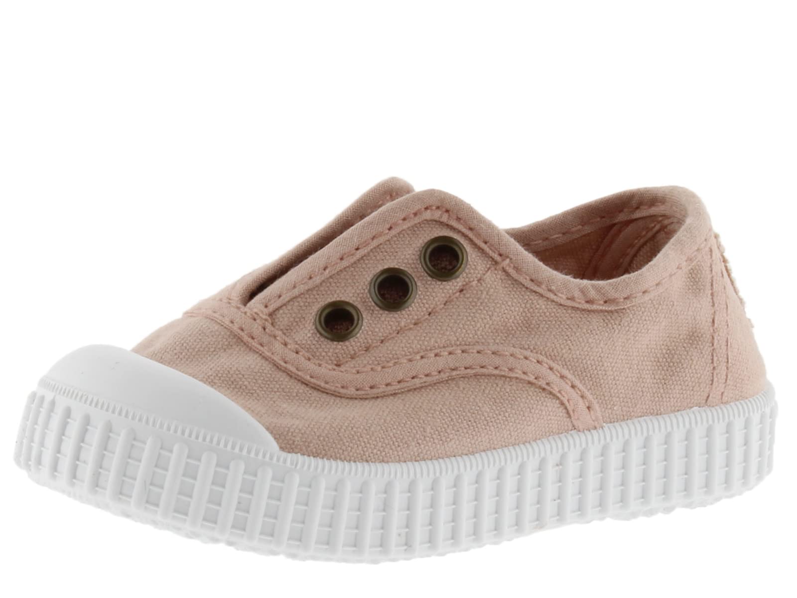 victoria 1915 Unisex Dyed Canvas Trainers DREC & Central Elastic & Reinforced Toe 106627 for Kids Ballet 19
