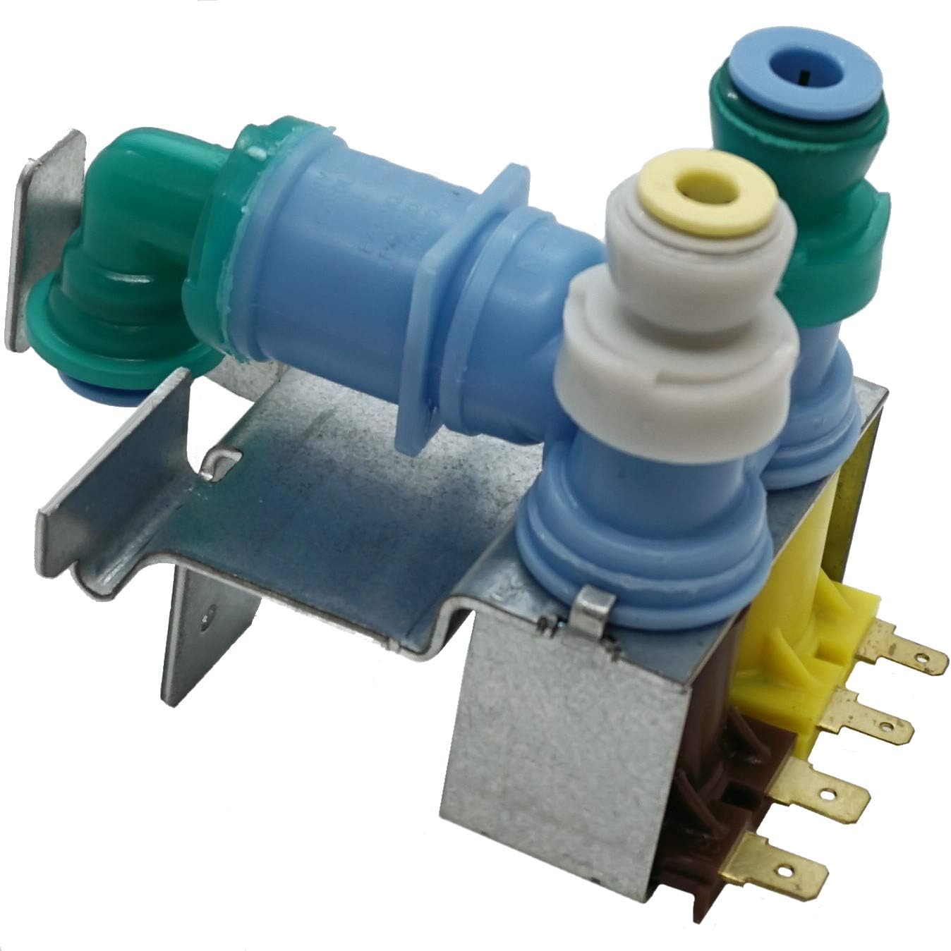 Supco Refrigerator Dual Water Inlet Valve for Maytag, AP6010515, PS11743697, 67006531
