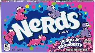 Nerds Chewy Candy, Grape And Strawberry Flavor, 141g
