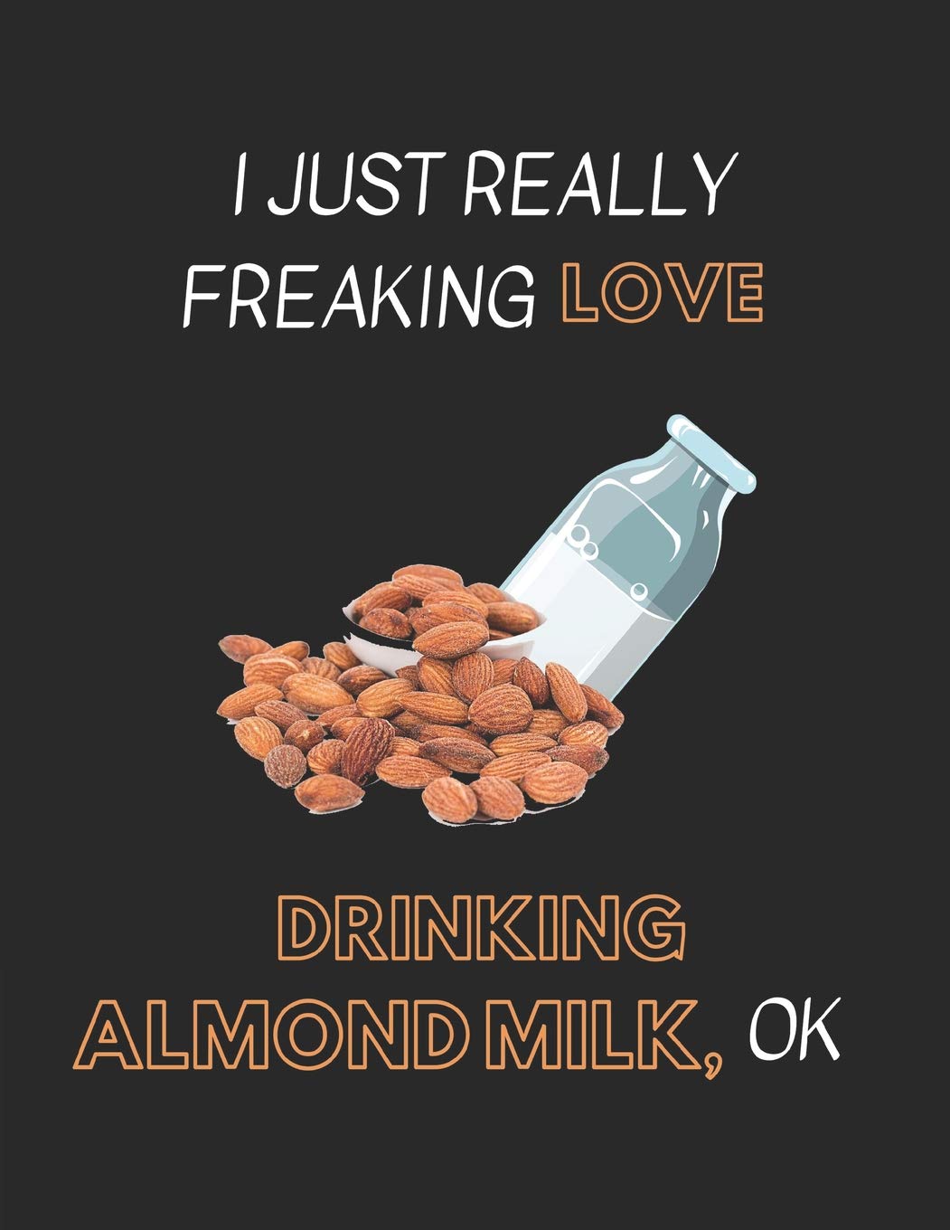 Cahier Almond Milk ligné journal d'écriture et bloc-notes végétal