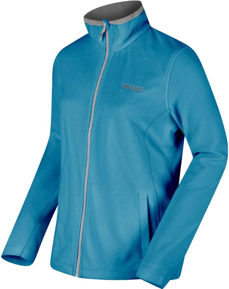 Regatta Great Outdoors Womens/Ladies Adventure Tech Clemance II Fleece Top (10) (Aqua/Light Steel)