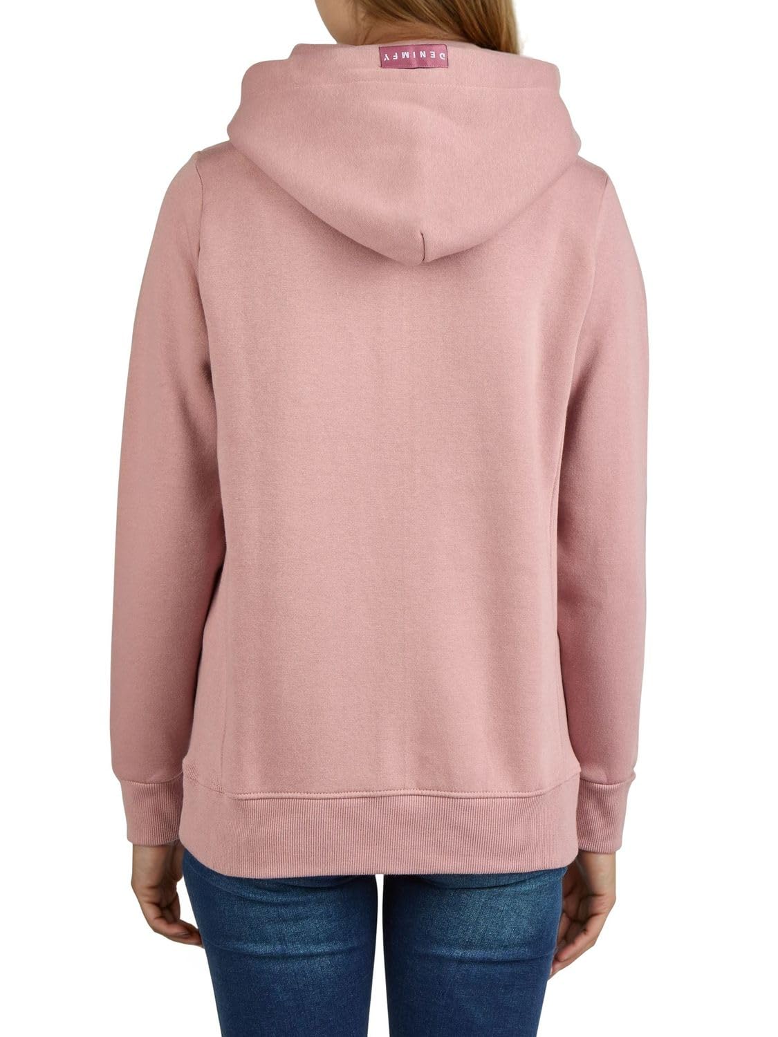 DENIMFY Hoodie Damen Regular Fit DFEmma Kapuzenpullover Pullover