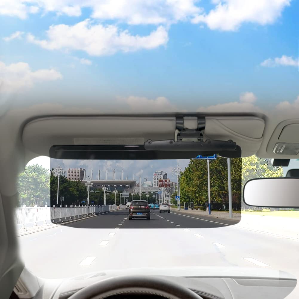 TuckVisor Limo Tönung Sonnenblende Sonnenschutz Extender Für Autofenster Windschutzscheibe Sonnenschutz Blendschutz Auto Sonnenblende Schützt Vor