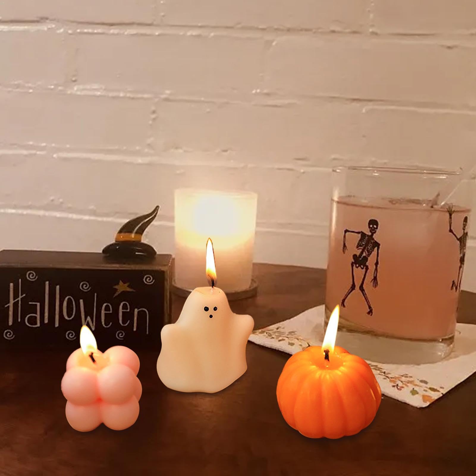 Amazon.co.jp: ハロウィン アロマセラピー キャンドル、ハロウィン