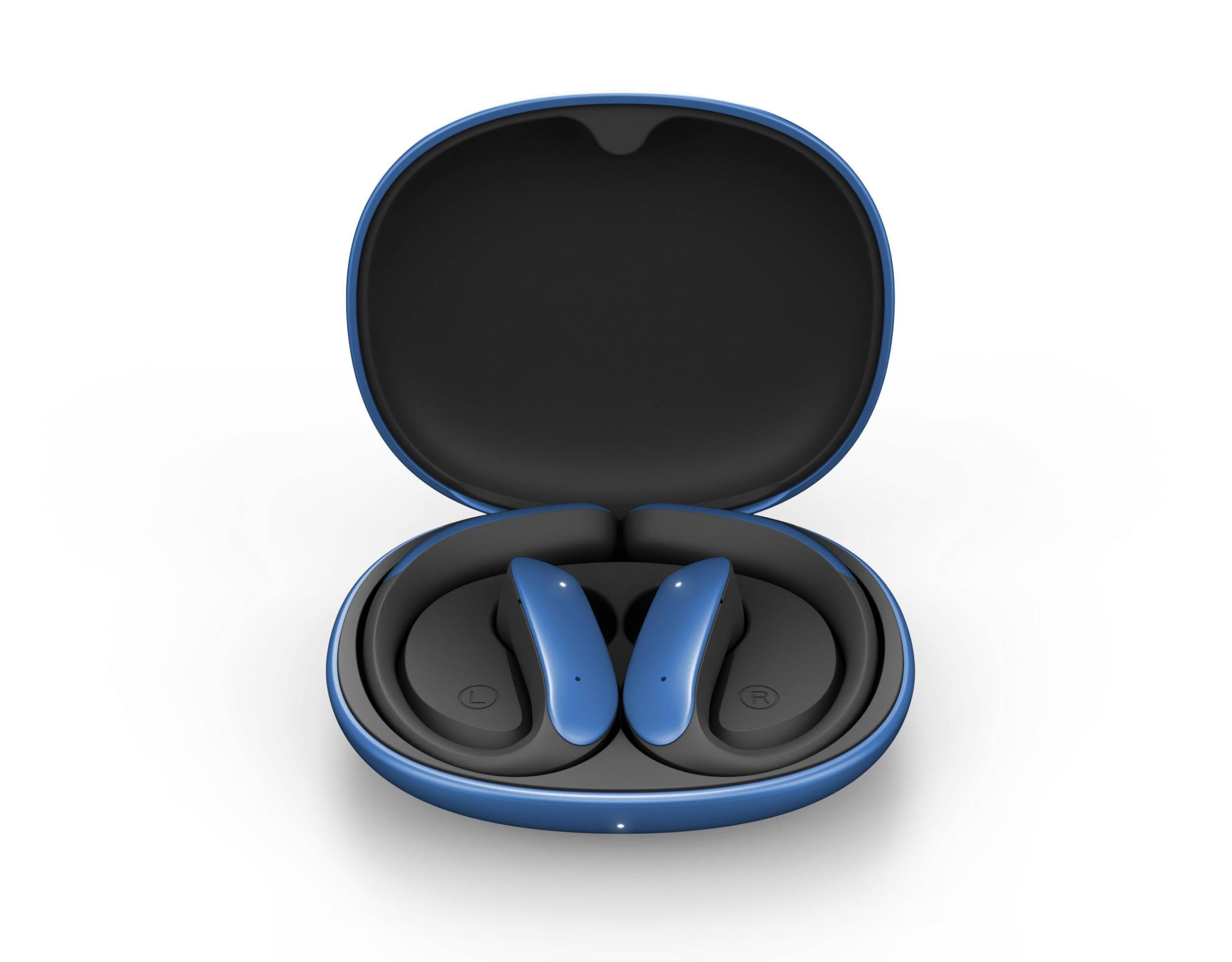 Energy Sistem PulseFit Cuffie Bluetooth 5.4 True Wireless Auricolari Sportivi Secure Fit IPX5 Stereo Video Audio No Delay Microfono HQ Voice Calls Charging Case 22 Ore Batteria Running Fitness