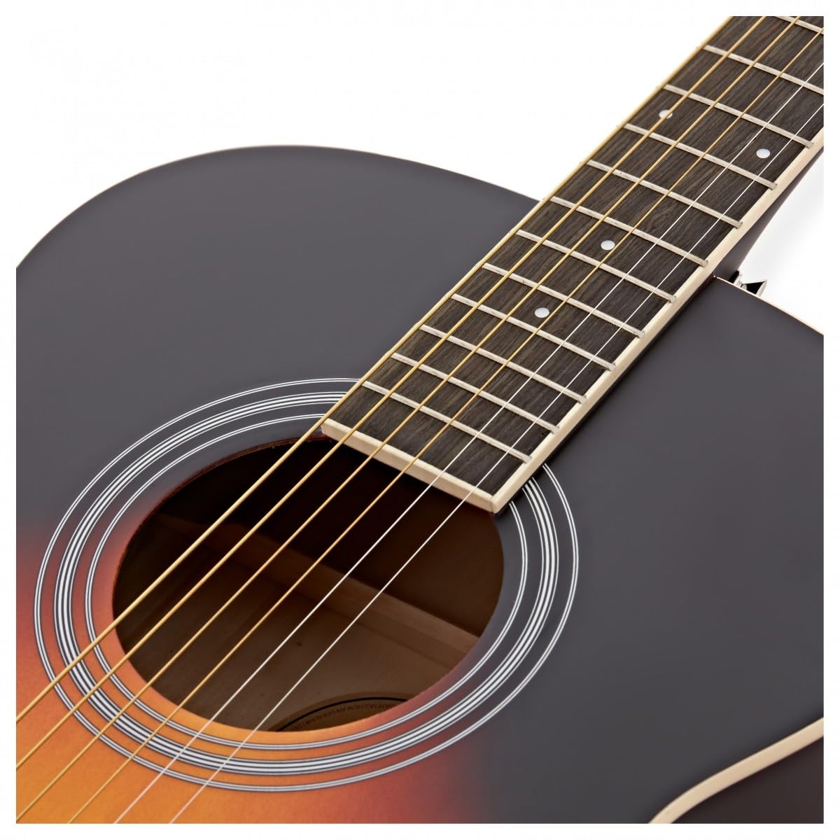 Guitrare Électro-Acoustique d'Étude par Gear4music, Sunburst