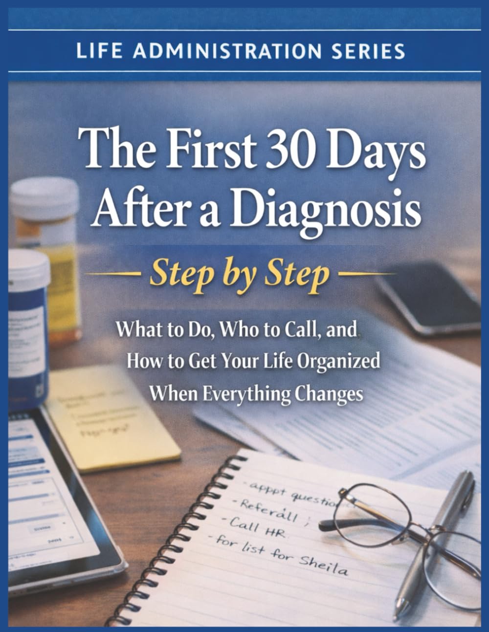 The First 30 Days After a Diagnosis — Step-by-Step Plan: What To Do, Who To Call And How To Get Your Life Organized When Everything Changes (The Life ... Practical Guides For Real-Life Moments)