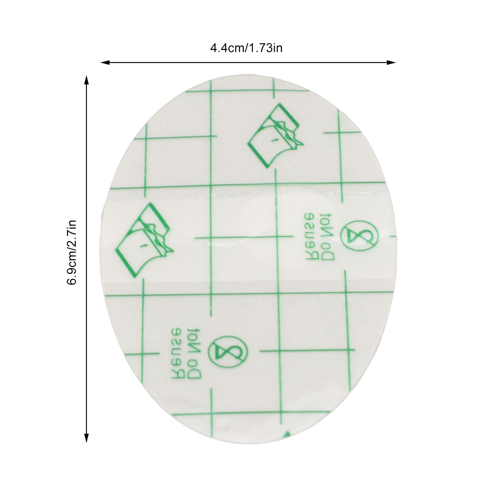 Ear Covers, 50Pcs Disposable Ear Stickers Transparent Ear Patches Shower Swimming Ear Stickers Newborn Ear Plugs Kids Disposable Ear Tape for Shower Swimming