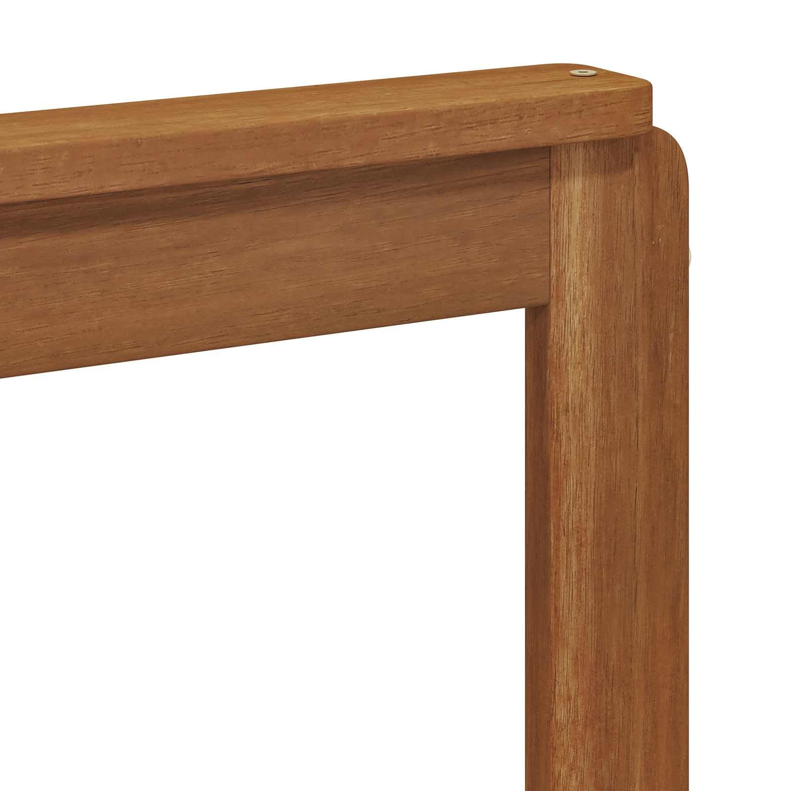 Outdoor-Sofagarnitur Set 3-teilig aus massivem Akazienholz mit Kissen in Natur und Beige, wetterfest, modulare Sitzgruppe für Garten Terrasse Balkon