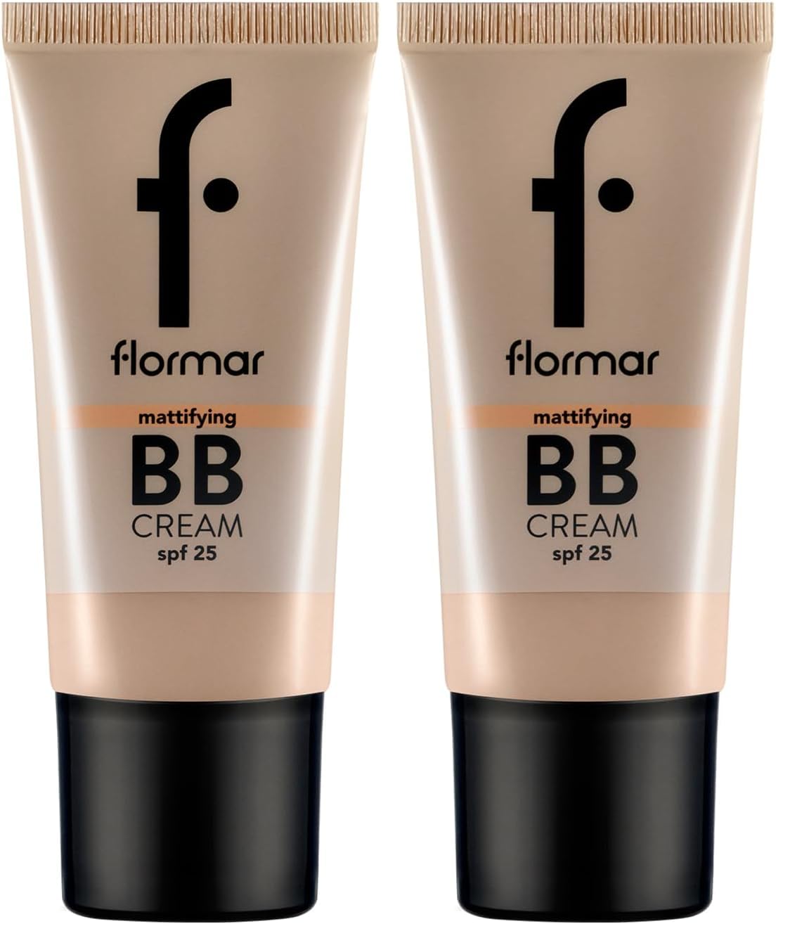 Flormar Mattifying BB Yağlı ve Karma Ciltler için Nemlendirici Etkili SPF 25 Mat Bitişli BB Krem No. 002 - Fair/Light - 8690604535170 (2 paketi)