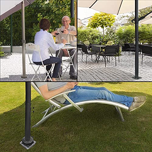 Ampelschirm mit Bodenhülse Die 15 besten Produkte im Vergleich