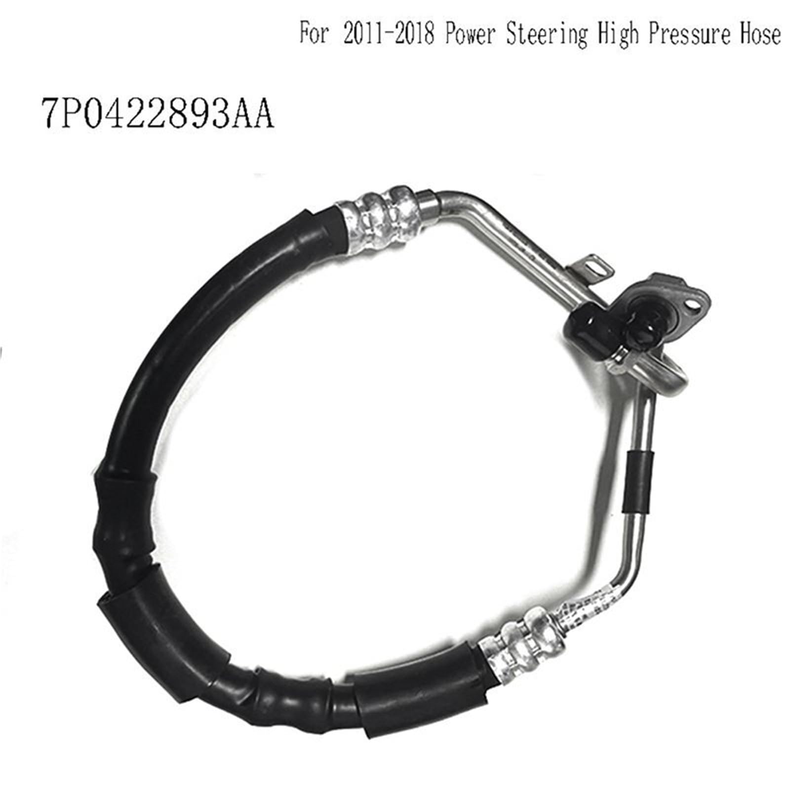 Hydrauliczna pompa sterująca Pasuje do VW Touareg Cayenne 2011-2018 wysokociśnieniowy wąż zasilający układu wspomagania kierownicy 7P0422893AA