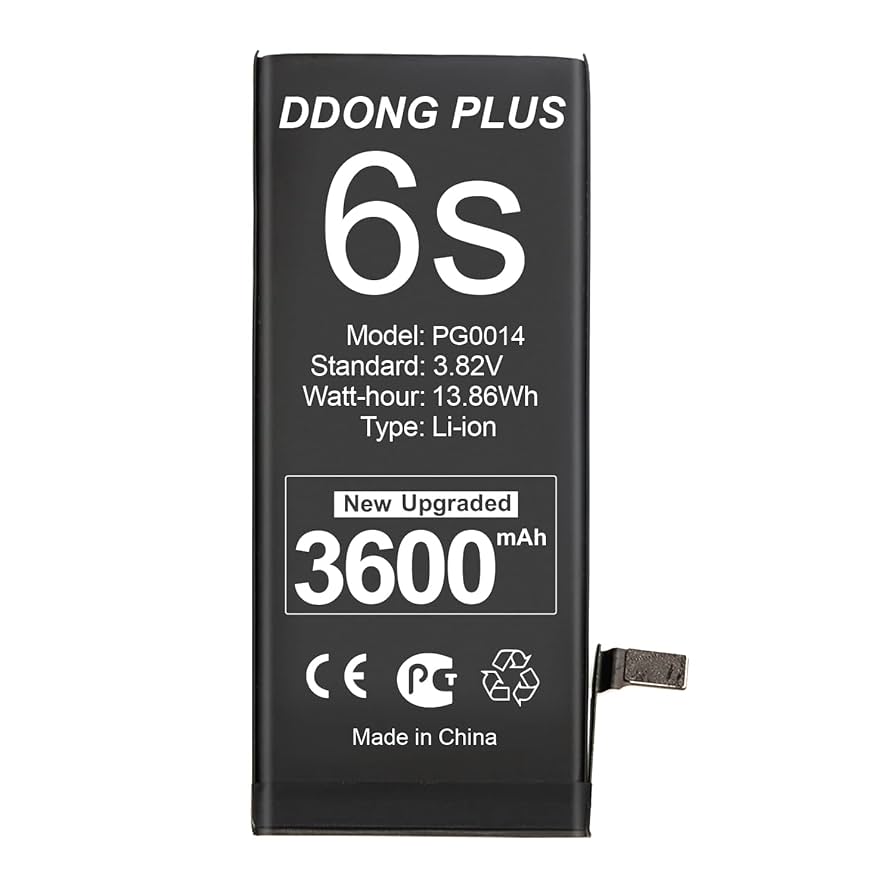 Amazon.com: DDONG PLUS [2025 Upgraded] 3600mAh for iPhone 6S