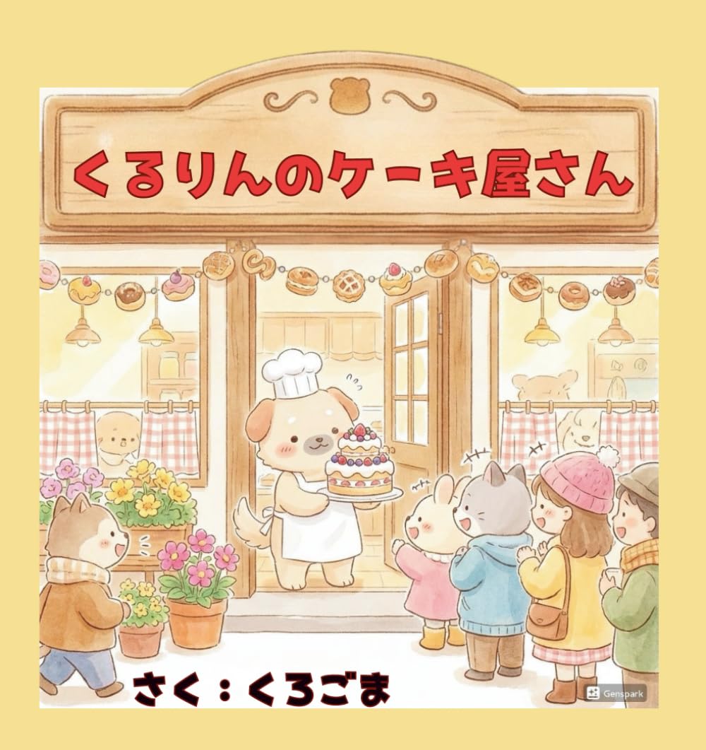 くるりんのケーキ屋さん (くるりんのおみせやさんシリーズ)