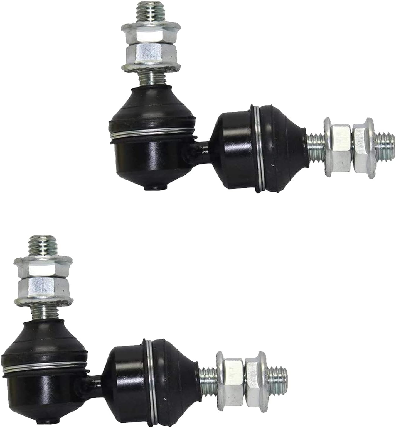 Detroit Axle - Front End 8pc Suspension Kit for Chrysler Sebring Cirrus Dodge Stratus Plymouth Breeze, 2 Lower Control Arms w/Ball Joints 4 Outer & Inner Tie Rods 2 Sway Bar Links Replacement