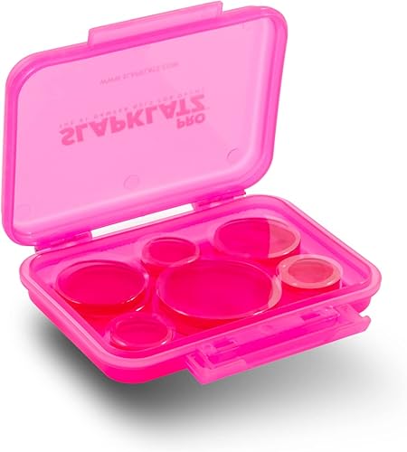 Miniatura 4 de PRO Drum Gel Dampers – Rosa – 12 almohadillas en 3 tamaños – Estuche de almacenamiento incluido