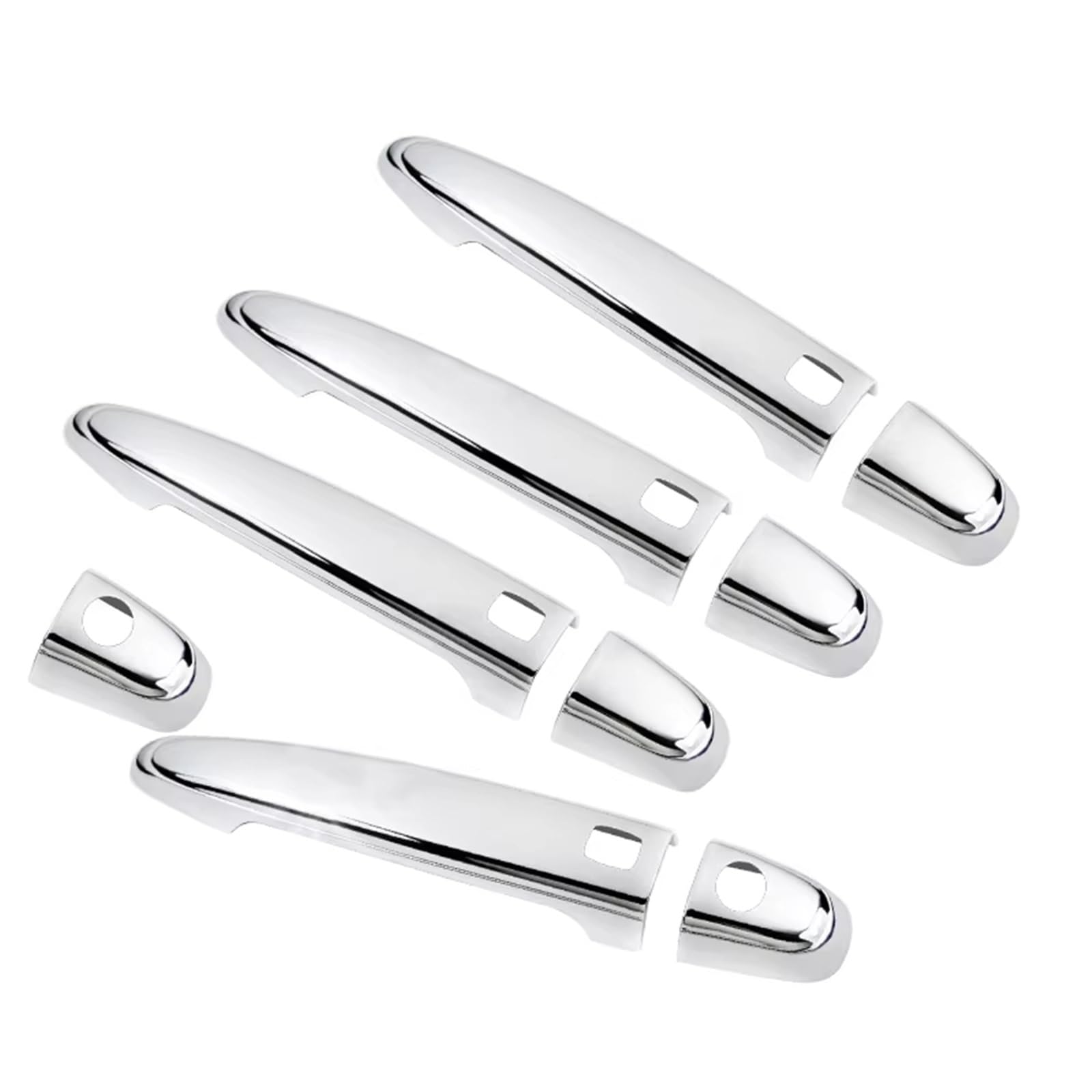 TRGDFDAA Door Handle Trims Covers Compatible with Lexus for LS430 Sedan 2001 2002 2003 2004 2005 2006 Car Exterior Door Handle Cover Trim Decorative Shell Decoration