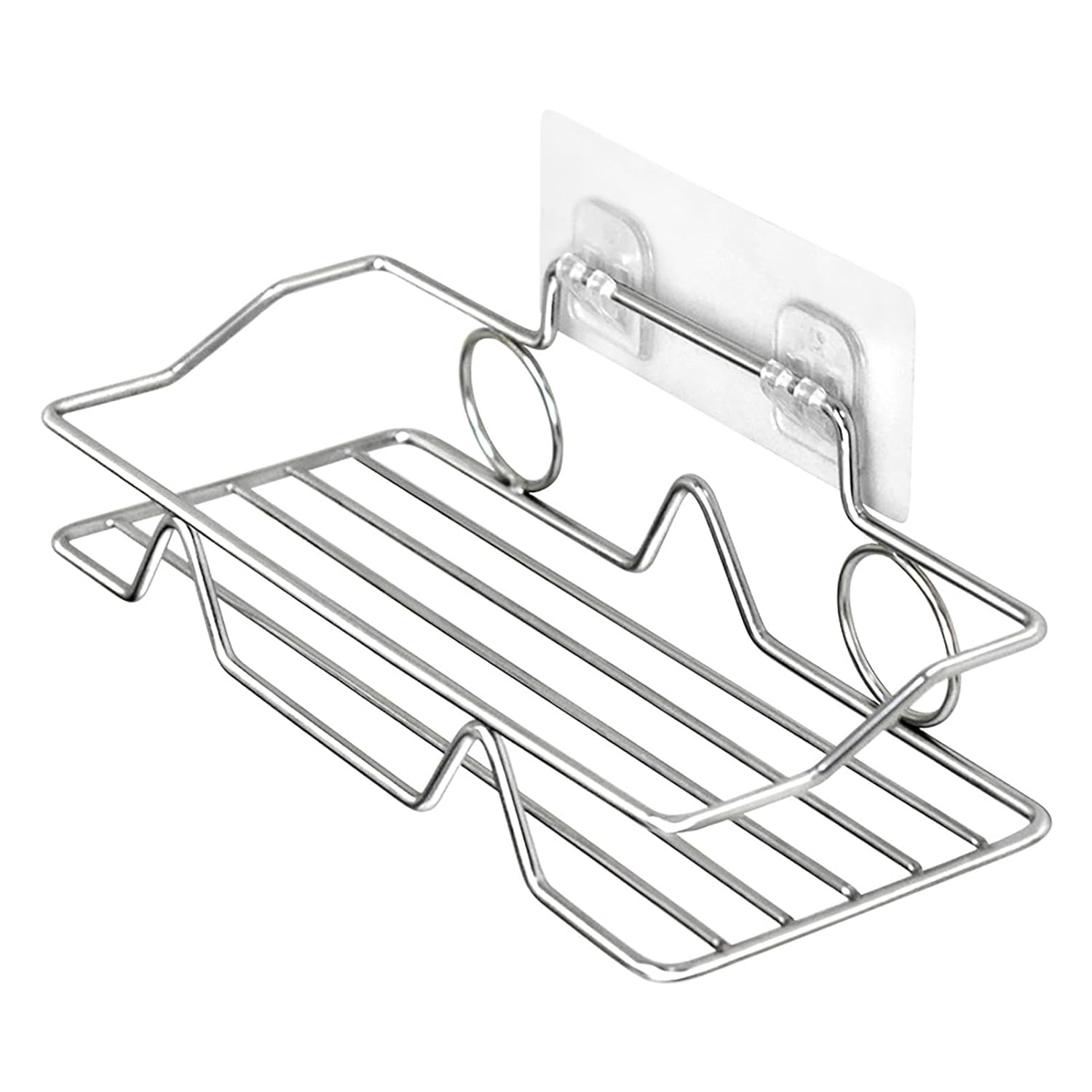 Beufee Shower Caddy Stainless Steel Wall Mounted Bathroom Organizer for Home Kitchen Washroom Bathroom