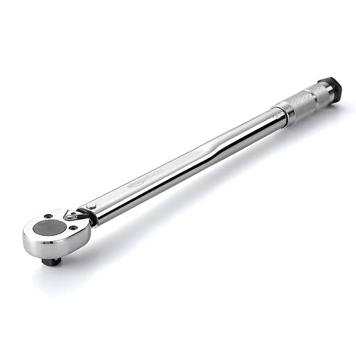 MockWares Basics 1/2-Inch Drive Click Torque Wrench