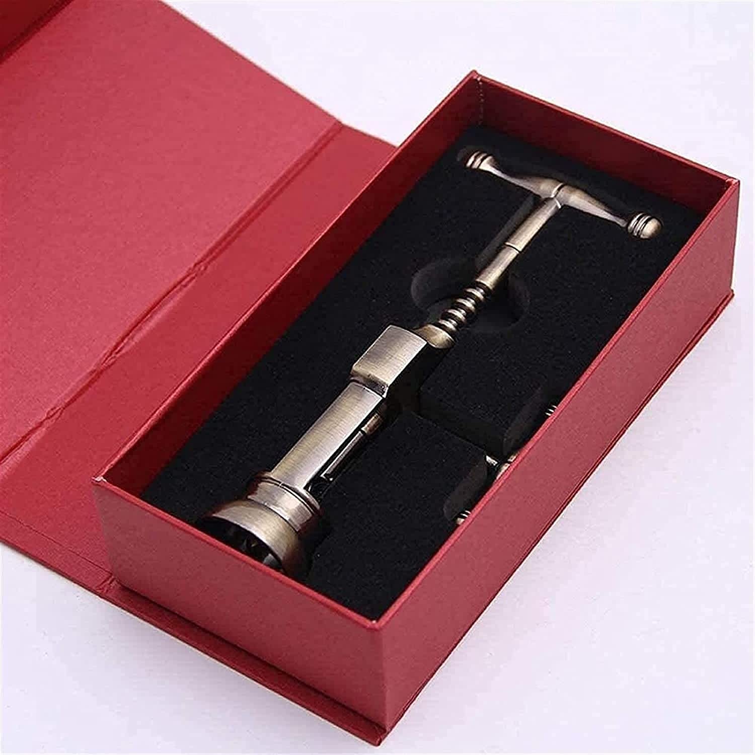 apribottiglie elettrico per vino， Apribottiglie multifunzionale in bronzo for vino e birra, cavatappi for vino for tutte le bottiglie con tappo in sughero e birra