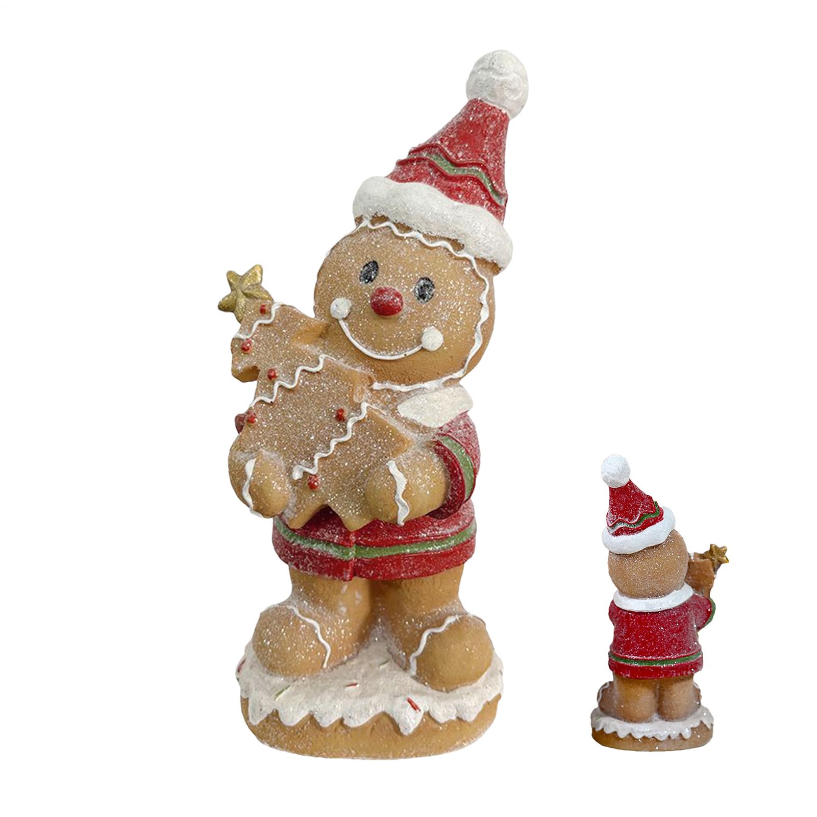 Figurine bonhomme en pain d'épice à offrir comme ornement de Noël